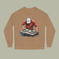 DJ Turntable Sweatshirt — Know Yourself Back-Print Crewneck