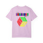 Adventure Landscape T-Shirt — "Know Yourself" Colorblock Back Print