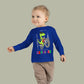 Toddler Long Sleeve Tee — "Baliveno Dinosaur" Graphic