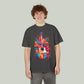 Guitar Splash T-Shirt — Colorful Acoustic Music Tee