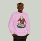 DJ Turntable Sweatshirt — Know Yourself Back-Print Crewneck