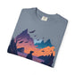 Adventure Landscape T-Shirt — "Know Yourself" Colorblock Back Print