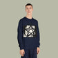 Vintage Pentagram Rock Nation Mentality Unisex Crewneck Sweatshirt — Retro &