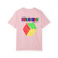 Adventure Landscape T-Shirt — "Know Yourself" Colorblock Back Print