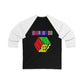 Baseball Tee — Colorful Tribal Predator Graphic & &