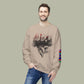 Baliveno Cityscape Crewneck Sweatshirt — Urban Gothic Graphic Pullover