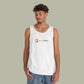 Baliveno Rainbow Salvage Retro Emblem Tank Top