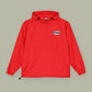 Packable Anorak Jacket – Orange Lightweight Windbreaker