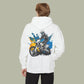 Hoodie — "Chase Dreams, Built" Motorcycle Graphic Pullover