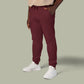 Embroidered Fleece Sweatpants — Coral Cozy Joggers