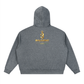 Unisex Sparkles Full Zip Boxy Hoodie