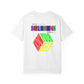 Adventure Landscape T-Shirt — "Know Yourself" Colorblock Back Print