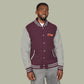 Paint Drip Letterman Jacket — Balveno Graphic Varsity Jacket