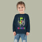 Toddler Long Sleeve Tee — "Baliveno Dinosaur" Graphic