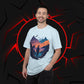 Adventure Landscape T-Shirt — "Know Yourself" Colorblock Back Print