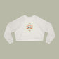 Cropped Pullover — "Keep Your Distance" Retro Graphic