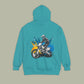 Hoodie — "Chase Dreams, Built" Motorcycle Graphic Pullover