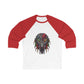 Baseball Tee — Colorful Tribal Predator Graphic & &