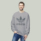 Crewneck Adidas Unisex Sweatshirt — Vintage Adidas Retro Graphic