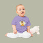 Baby T-Shirt — "Tall Dreams Tiny Steps" Cute Graphic Baby Tee