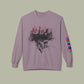 Baliveno Cityscape Crewneck Sweatshirt — Urban Gothic Graphic Pullover
