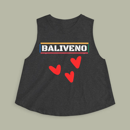 Baliveno Hearts Crop Top — Women&