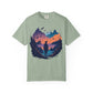 Adventure Landscape T-Shirt — "Know Yourself" Colorblock Back Print