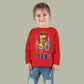 Toddler Long Sleeve Tee — "Baliveno Dinosaur" Graphic
