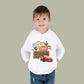 Toddler Hoodie “Let’s Hit the Open Road” Cars Lightning McQueen Pullover