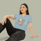 Baliveno Floral Heart Crop Top