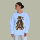 Baliveno Feathered Girl Crewneck Sweatshirt