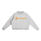 Essential Fleece Mock-Neck Crew Sweatshirt