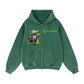 Zip-Through Boxy Fleece Hoodie