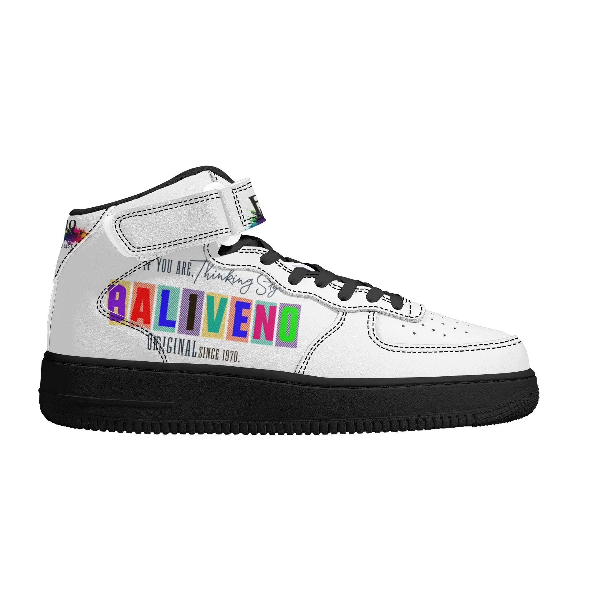 Baliveno Unisex High Top luxury Leather Sneakers - BALIVENO