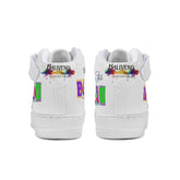 Baliveno UnisexBaliveno Unisex High Top Leather Sneakers* Custom all-over printed shoes with lace-up and velcro closure construction for a snug fit.* Made of high-quality eco-friendly PU upper to keep your shoes clean, wa[Bal]