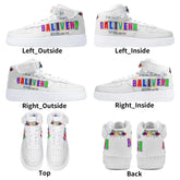 Baliveno UnisexBaliveno Unisex High Top Leather Sneakers* Custom all-over printed shoes with lace-up and velcro closure construction for a snug fit.* Made of high-quality eco-friendly PU upper to keep your shoes clean, wa[Bal]