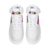 Baliveno UnisexBaliveno Unisex High Top Leather Sneakers* Custom all-over printed shoes with lace-up and velcro closure construction for a snug fit.* Made of high-quality eco-friendly PU upper to keep your shoes clean, wa[Bal]