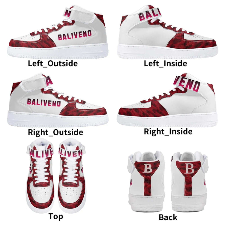 Baliveno MensBaliveno Mens High Top Leather SneakersElevate your footwear game with the Baliveno Men&