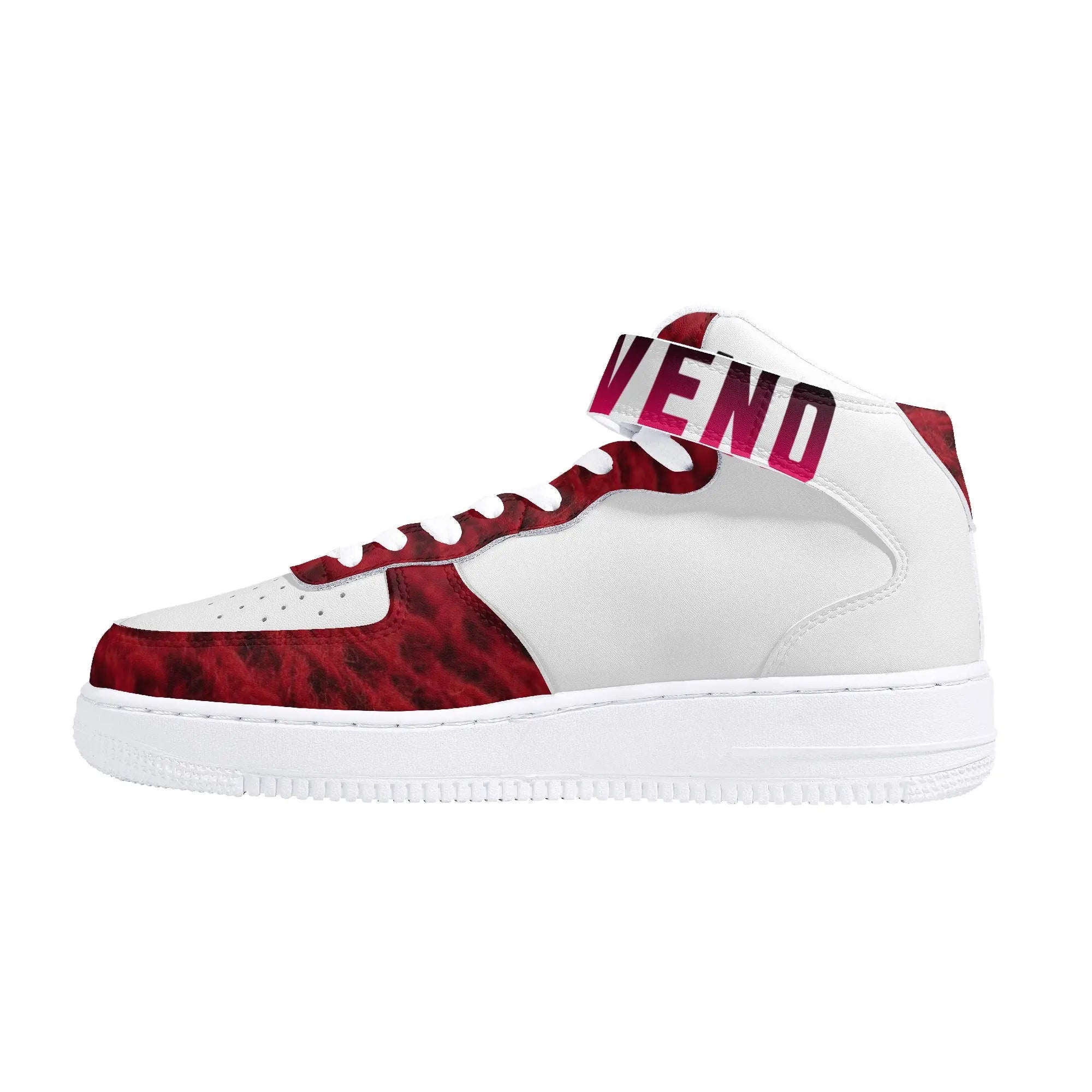 Baliveno Mens High Top Leather Sneakers - BALIVENO