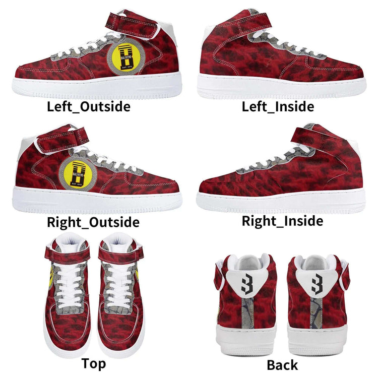 Baliveno MensBaliveno Mens High Top Leather SneakersElevate your footwear game with the Baliveno Men&