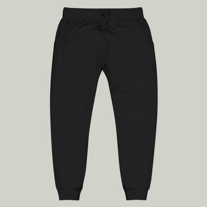Embroidered Fleece Sweatpants — Coral Cozy Joggers
