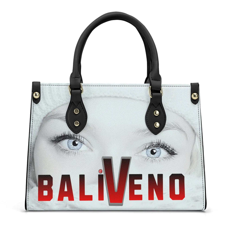 Baliveno Luxury leather HandbagBaliveno Luxury leather HandbagCrafted with quality vegan PU leather, this printed tote boasts a structured silhouette with dual top handles for a balanced, hands-free carry. A top zipper closure [Bal]
