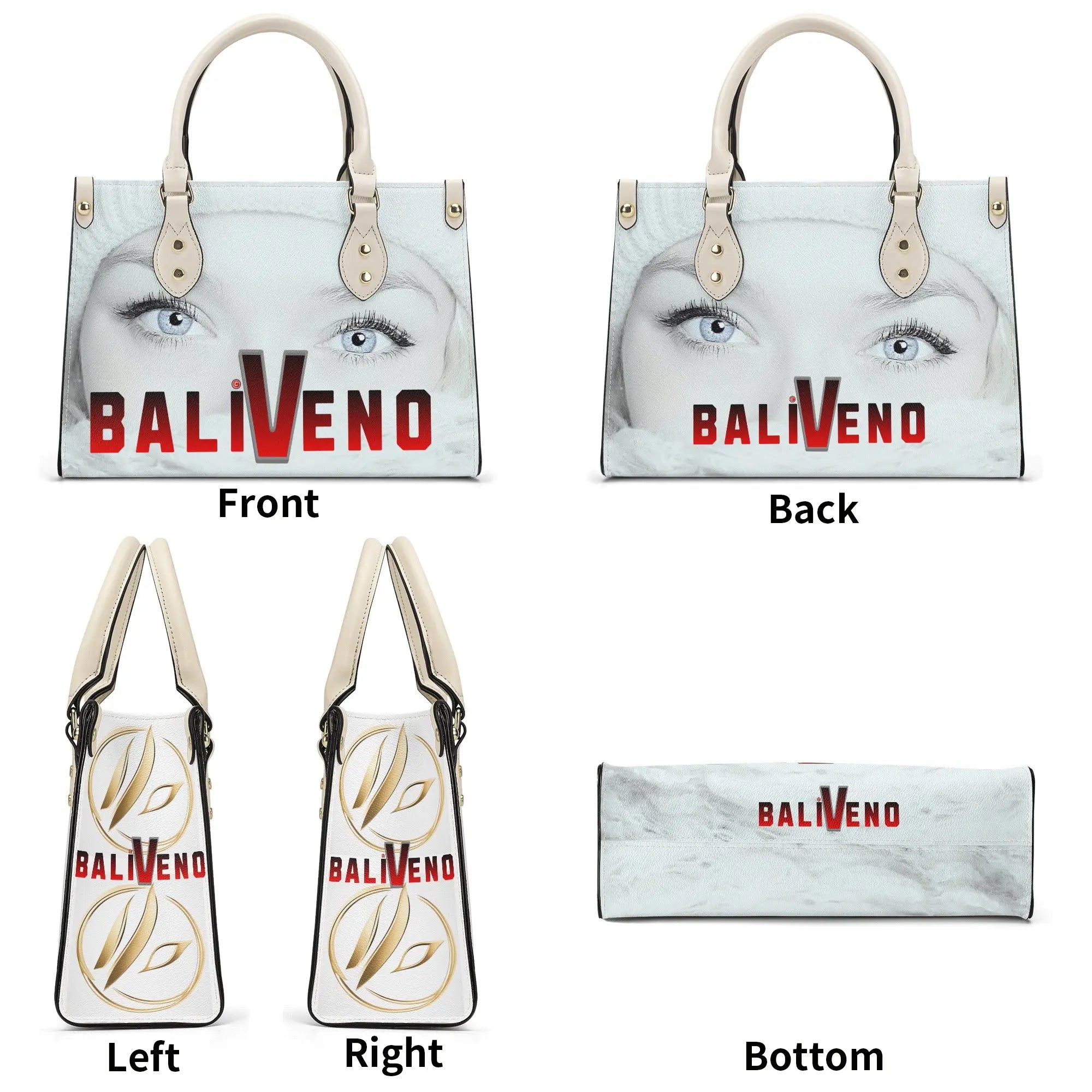 Baliveno Luxury leather Handbag - BALIVENO