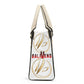 Baliveno Luxury leather HandbagBaliveno Luxury leather HandbagCrafted with quality vegan PU leather, this printed tote boasts a structured silhouette with dual top handles for a balanced, hands-free carry. A top zipper closure [Bal]