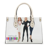Baliveno Luxury leather HandbagBaliveno Luxury leather HandbagCrafted with quality vegan PU leather, this printed tote boasts a structured silhouette with dual top handles for a balanced, hands-free carry. A top zipper closure [Bal]