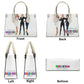 Baliveno Luxury leather HandbagBaliveno Luxury leather HandbagCrafted with quality vegan PU leather, this printed tote boasts a structured silhouette with dual top handles for a balanced, hands-free carry. A top zipper closure [Bal]