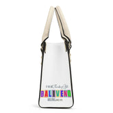 Baliveno Luxury leather HandbagBaliveno Luxury leather HandbagCrafted with quality vegan PU leather, this printed tote boasts a structured silhouette with dual top handles for a balanced, hands-free carry. A top zipper closure [Bal]