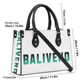 Baliveno Luxury leather Handbag With Shoulder Strap.Baliveno Luxury leather Handbag With Shoulder Strap.Crafted with quality vegan PU leather, this printed tote boasts a structured silhouette with dual top handles for a balanced, hands-free carry. A top zipper closure [Bal]