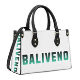 Baliveno Luxury leather Handbag With Shoulder Strap.Baliveno Luxury leather Handbag With Shoulder Strap.Crafted with quality vegan PU leather, this printed tote boasts a structured silhouette with dual top handles for a balanced, hands-free carry. A top zipper closure [Bal]
