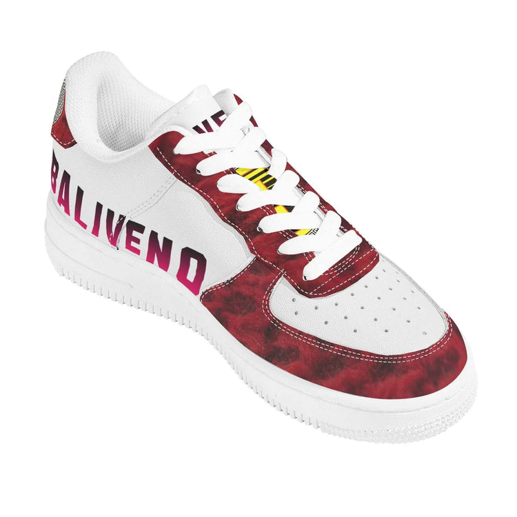 Baliveno Low Top Luxury Leather Sport SneakersBaliveno Low Top Luxury Leather Sport Sneakers* Custom all-over printed shoes with a low top and lace-up closure construction for a snug fit.* Made of high-quality eco-friendly PU upper to keep your shoes clean,[Bal]